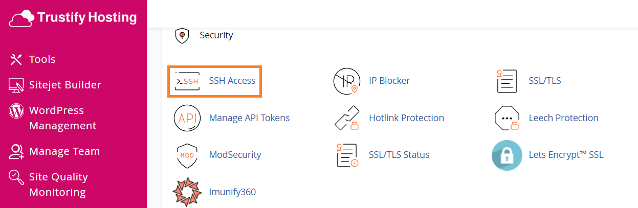 How to Configure SSH Using cPanel